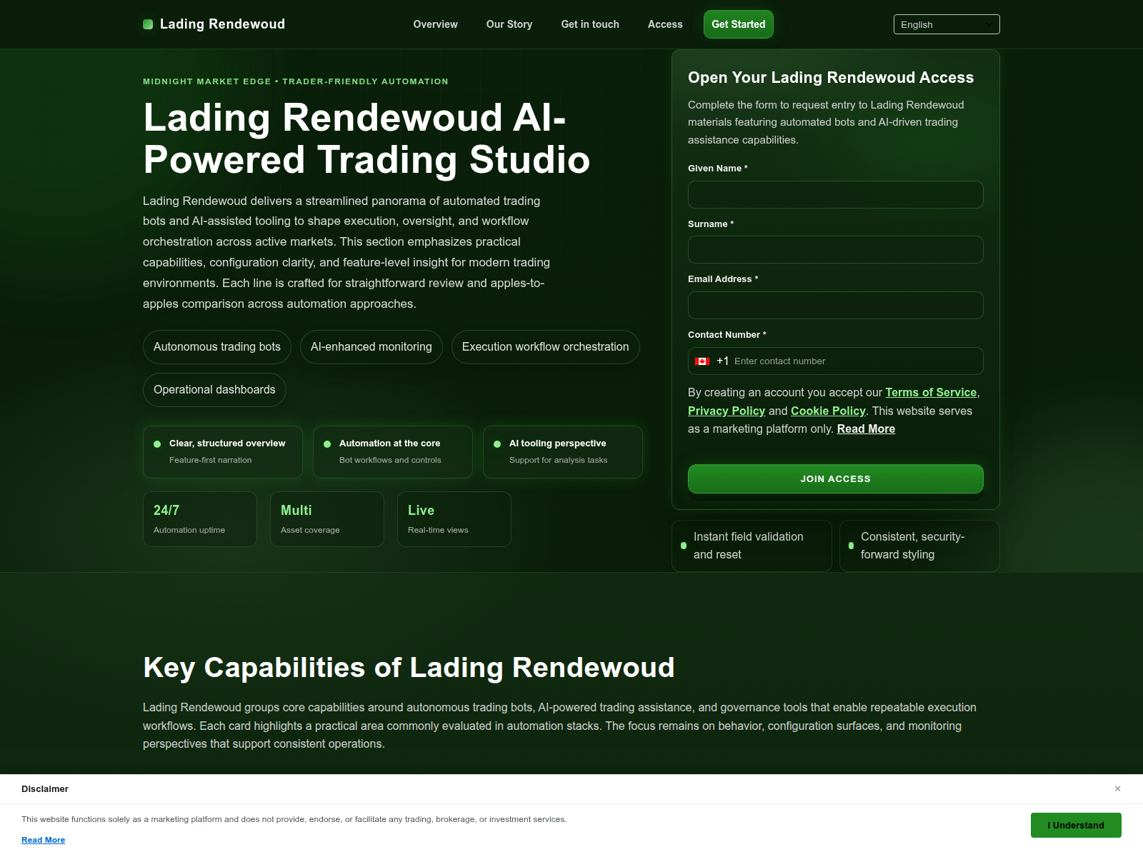 Screenshot of ladingrendewoud.shop