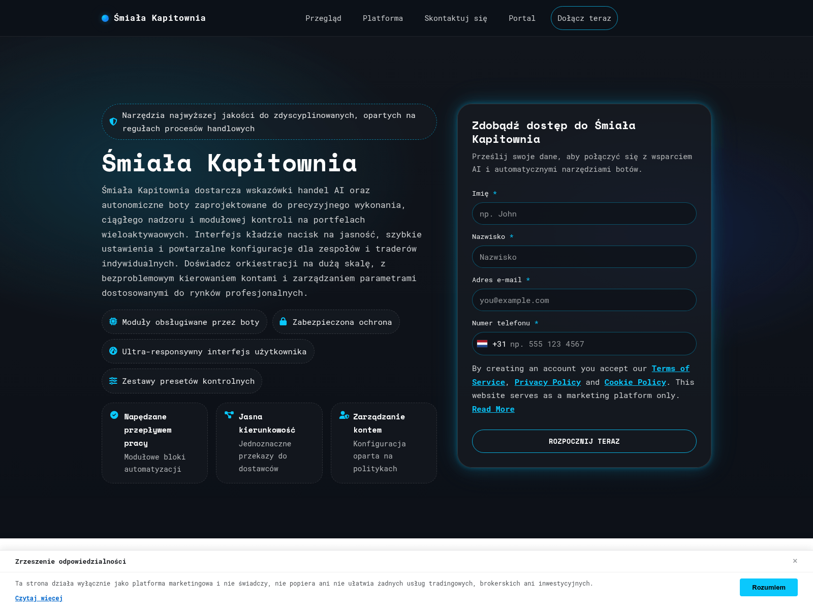 Screenshot of smialakapitownia.shop