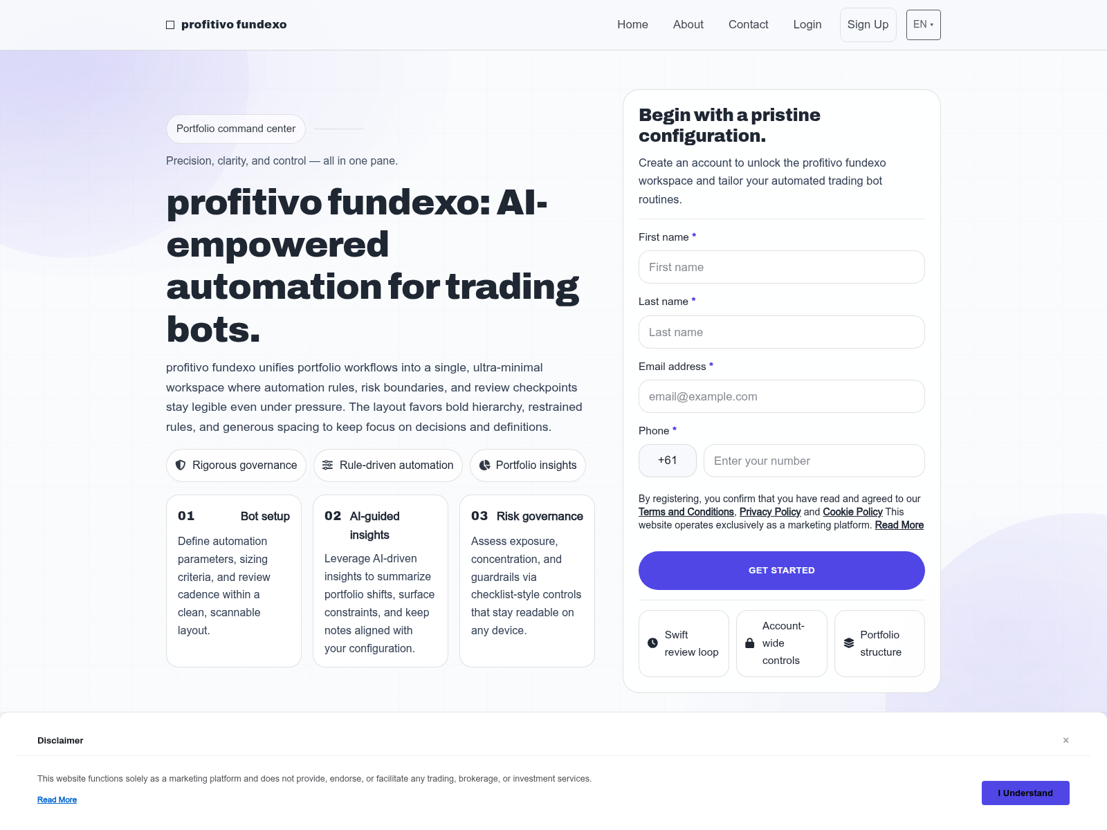 Screenshot of profitivofundexo.pro