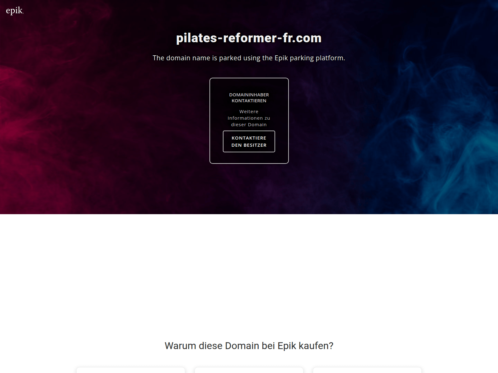 Screenshot of pilates-reformer-fr.com