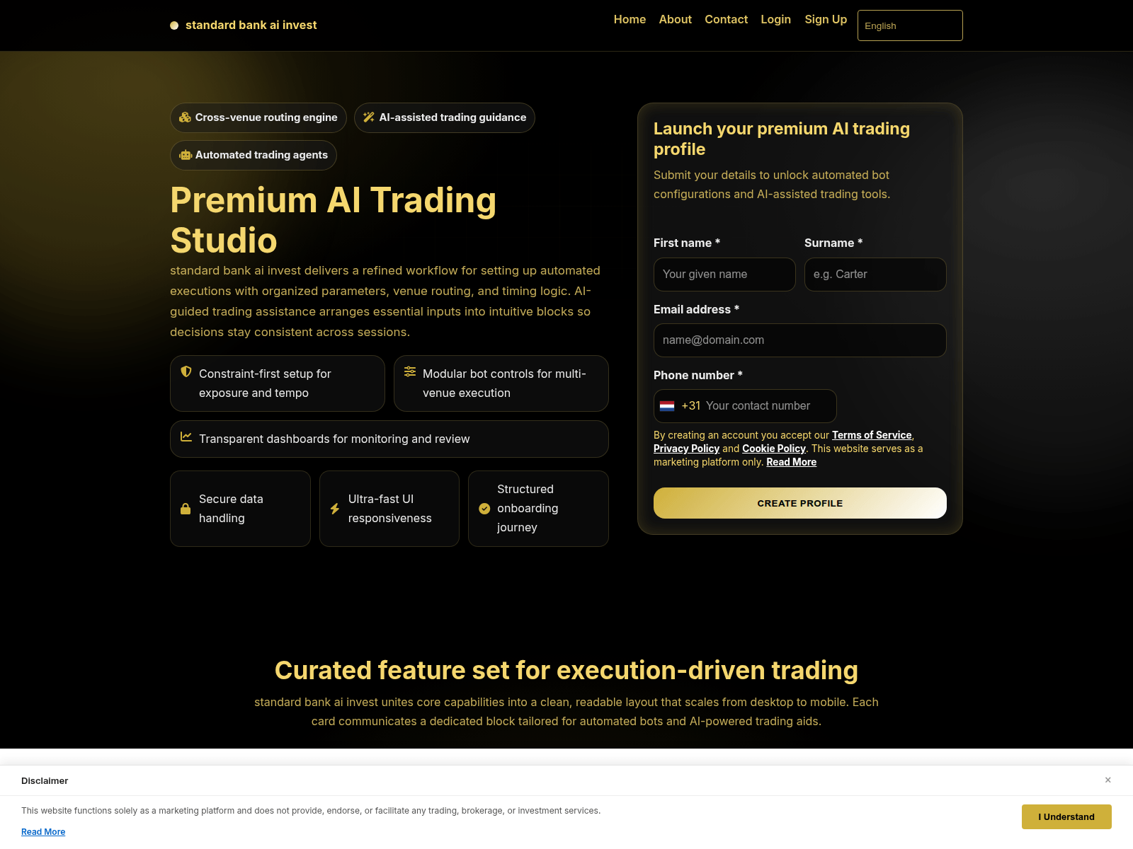 Screenshot of standardbank-ai-invest.pro