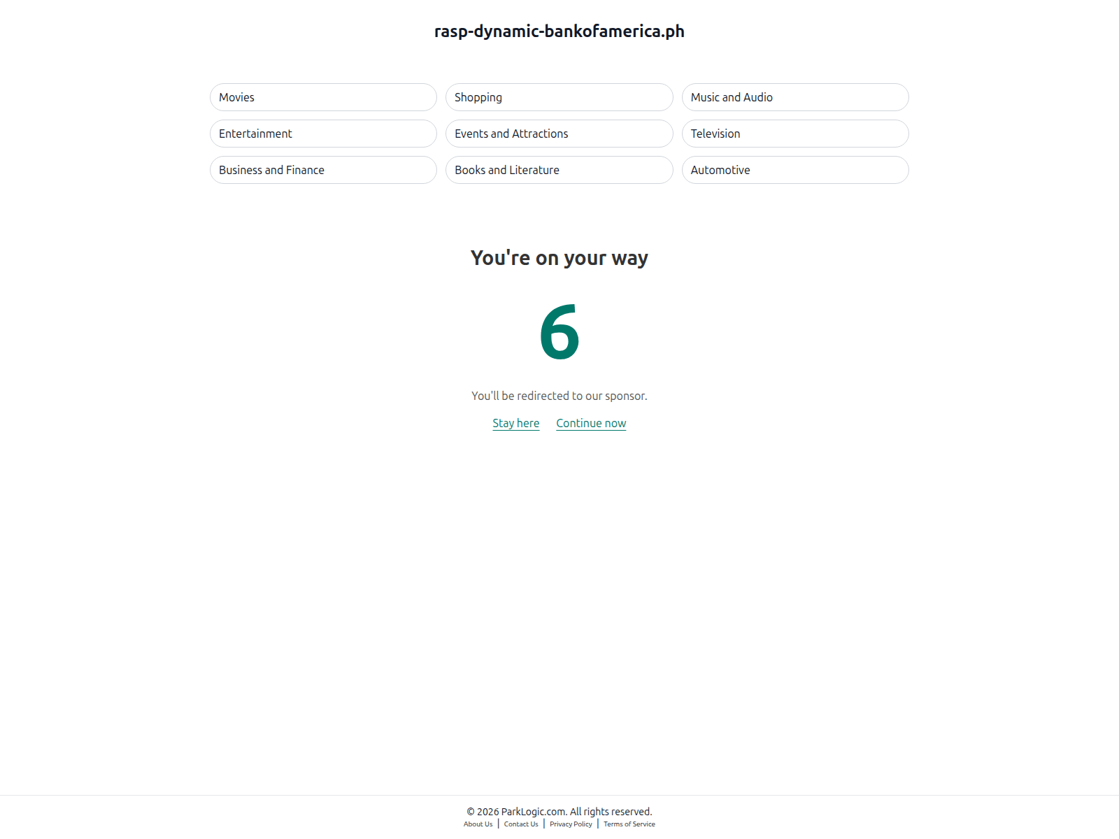 Screenshot of rasp-dynamic-bankofamerica.ph