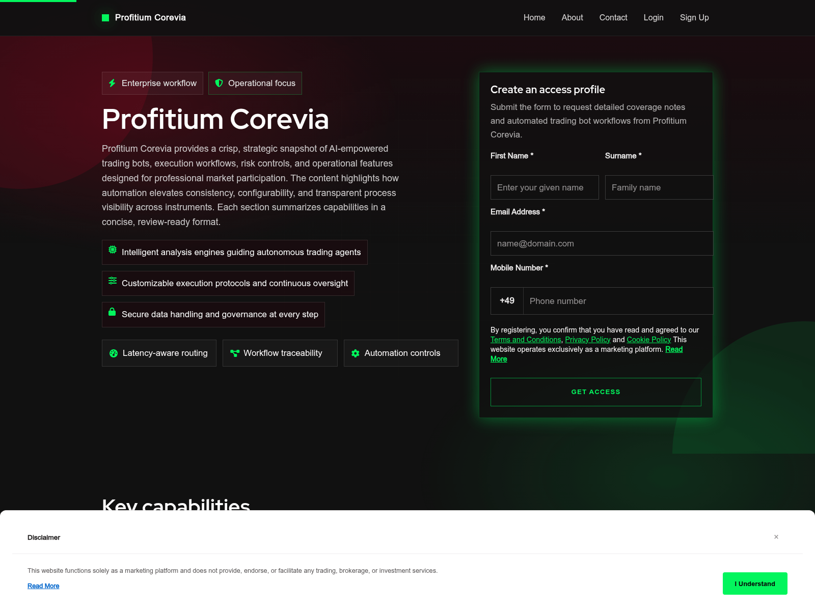 [Ekran görüntüsü] profitiumcorevia.shop