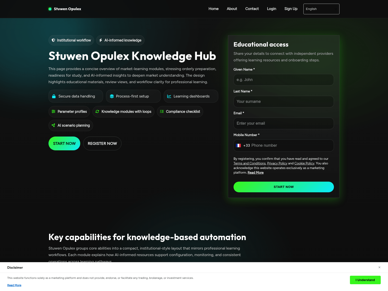 Screenshot of stuwen-opulexpro.com