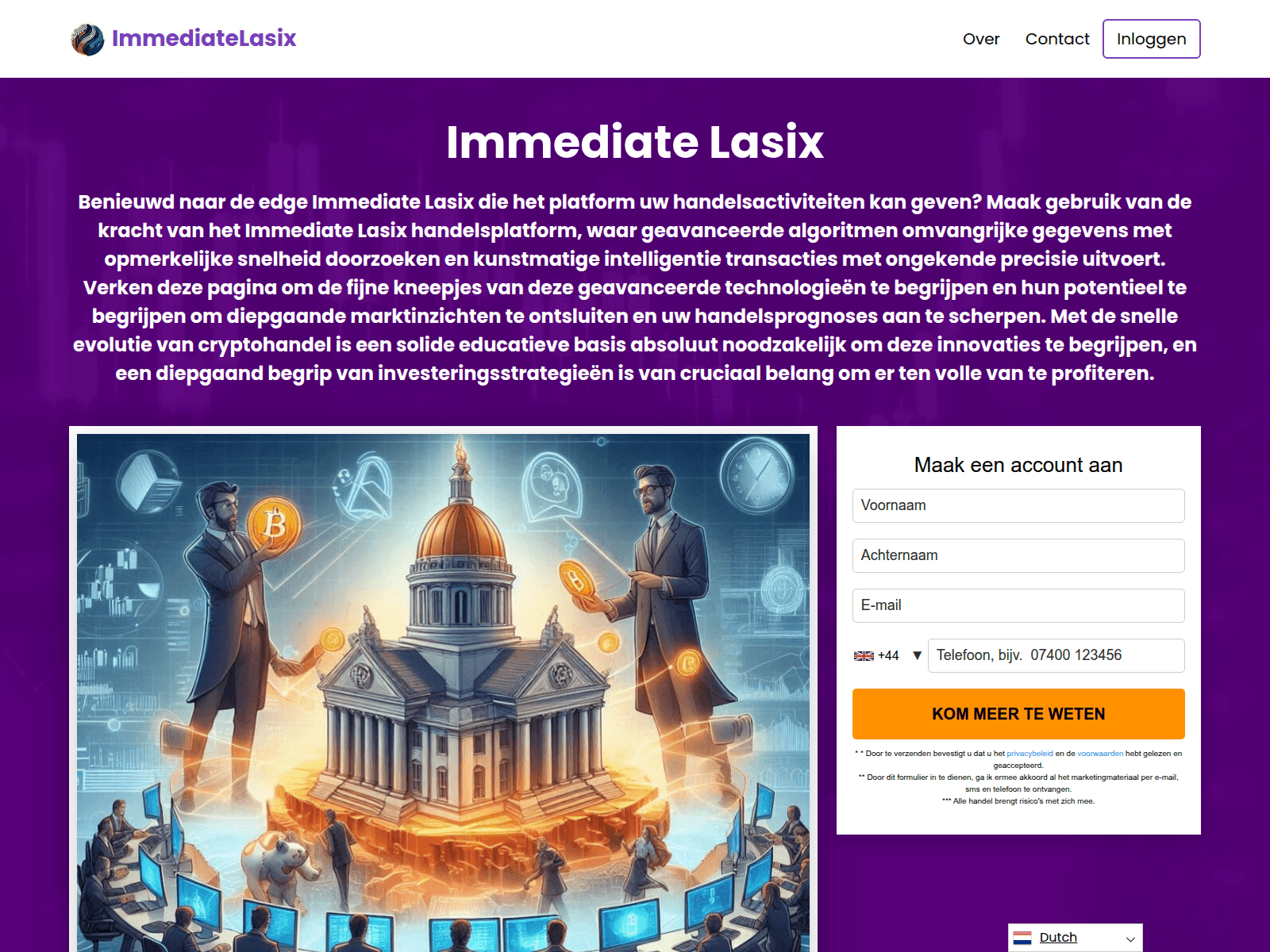 Screenshot of voltixprime.org