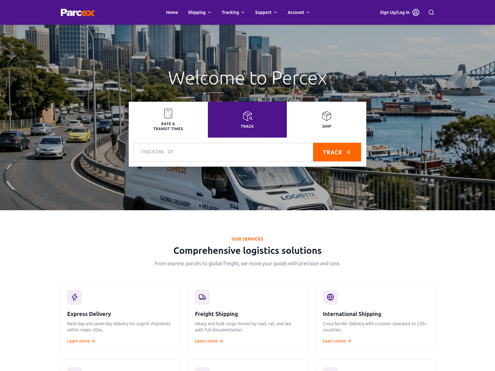 Screenshot of percex.co.nexvra.pro