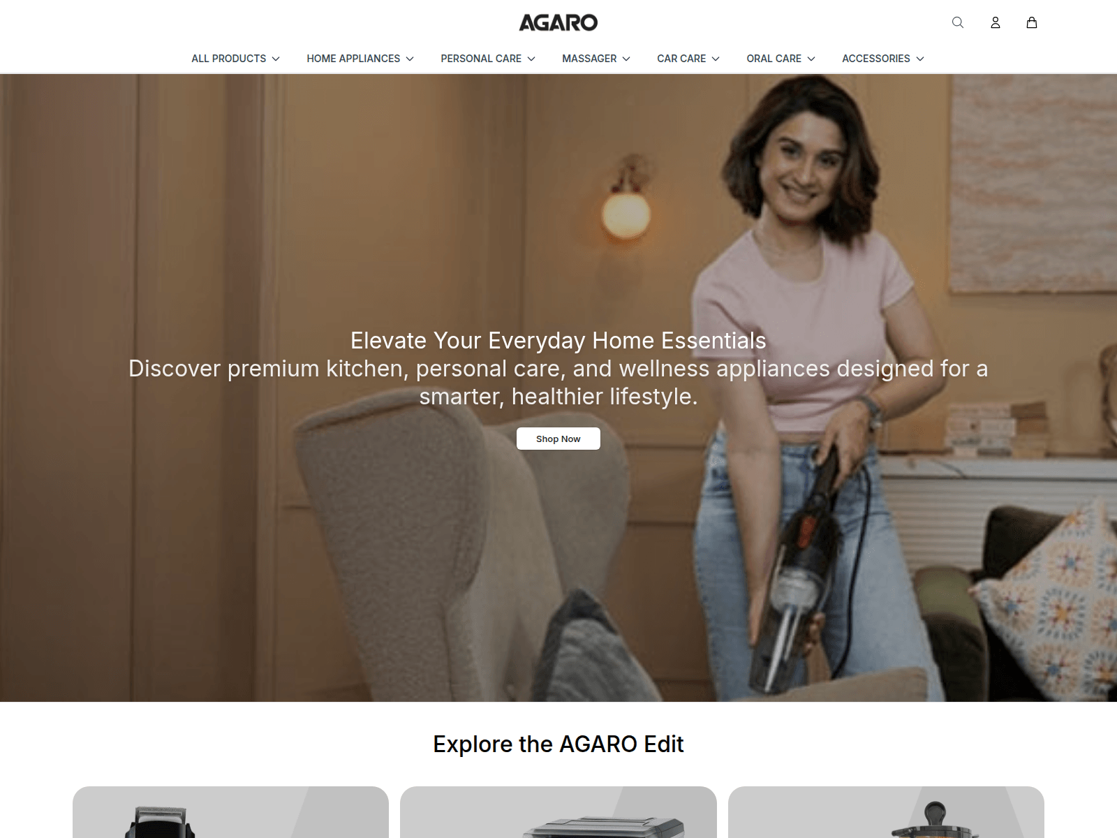 Screenshot of agarolifestyle.shop