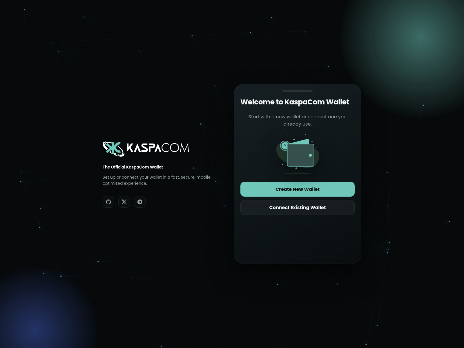 Screenshot of kaspas.net
