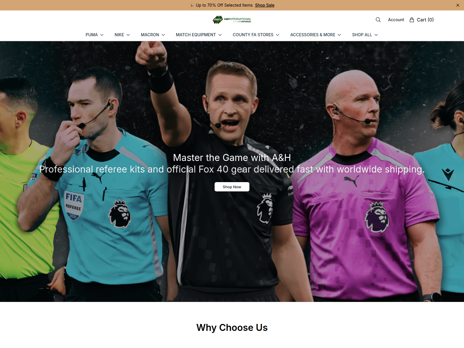 Screenshot of ahcrew.shop