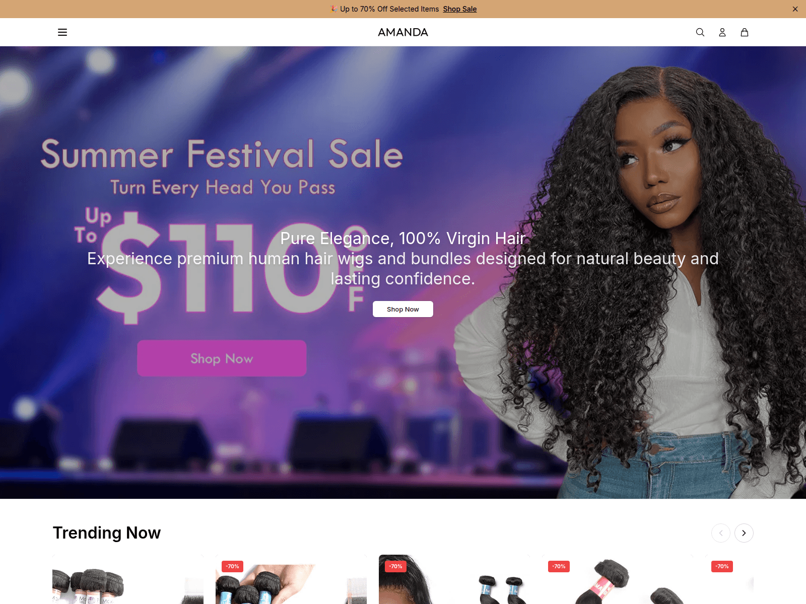 Screenshot of ahvogue.shop