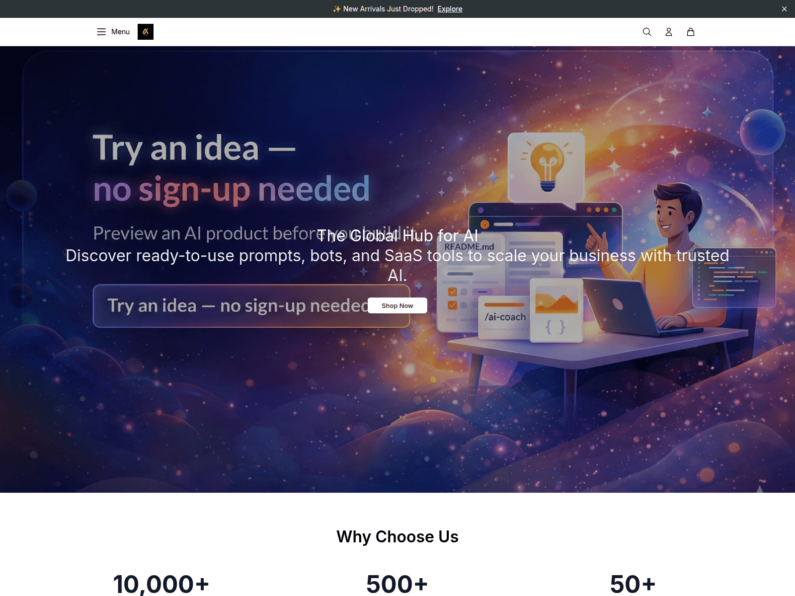 Screenshot of aigaragepro.shop