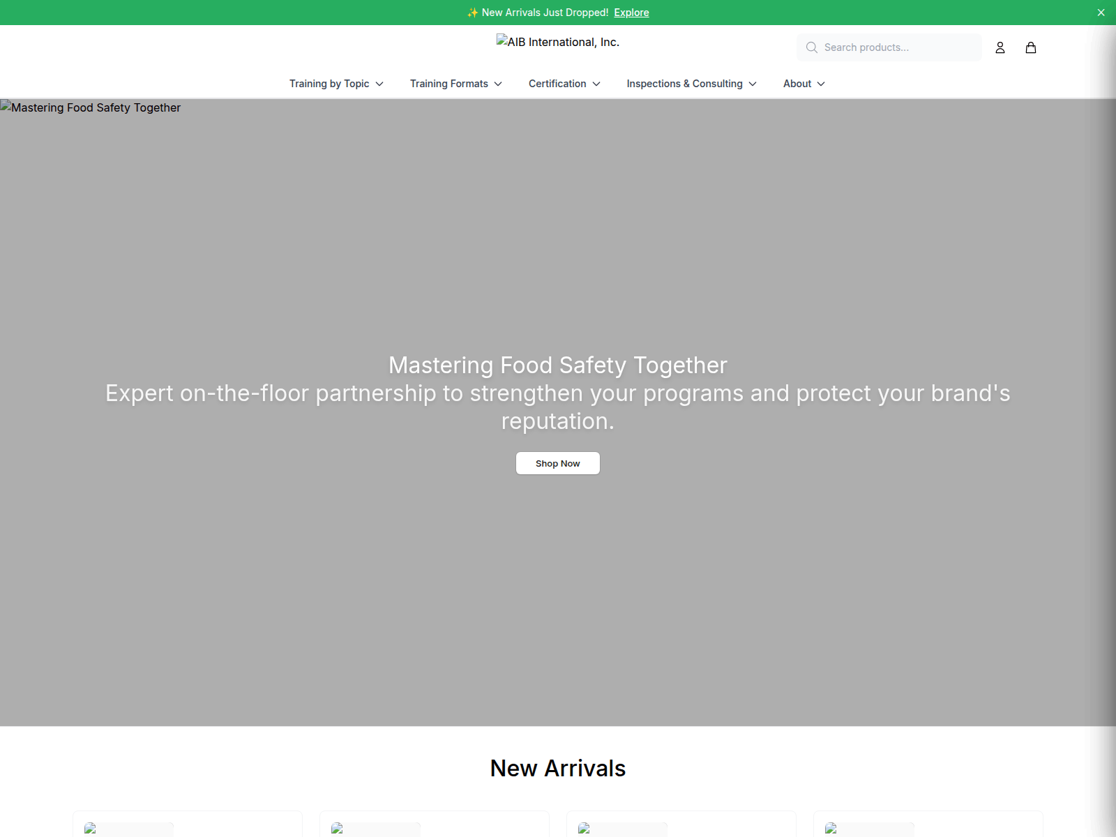 Screenshot of aibinternationalglobal.shop