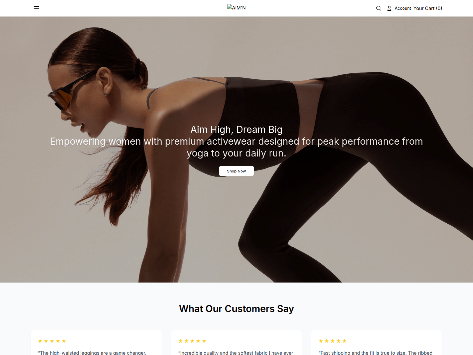 Screenshot of aimnhq.shop
