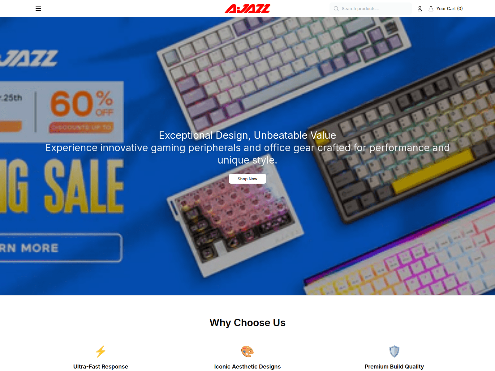 Screenshot of ajmod.shop
