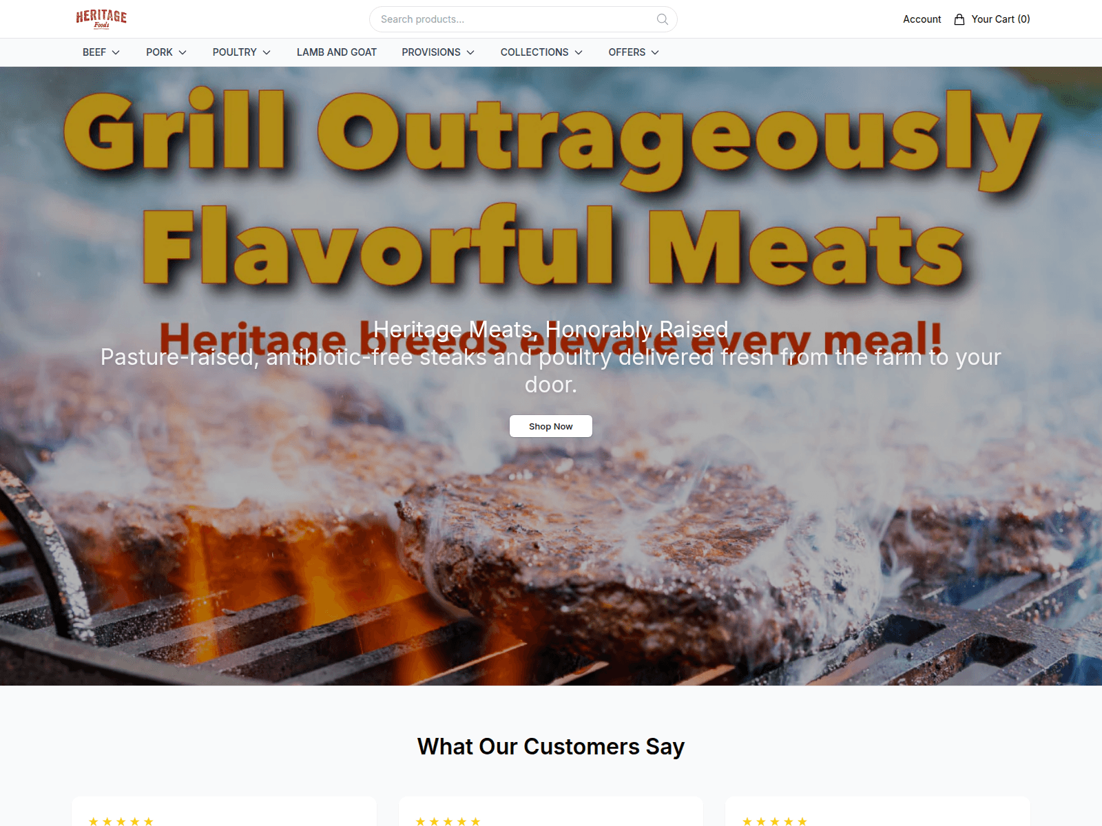 Screenshot of akasteaks.shop