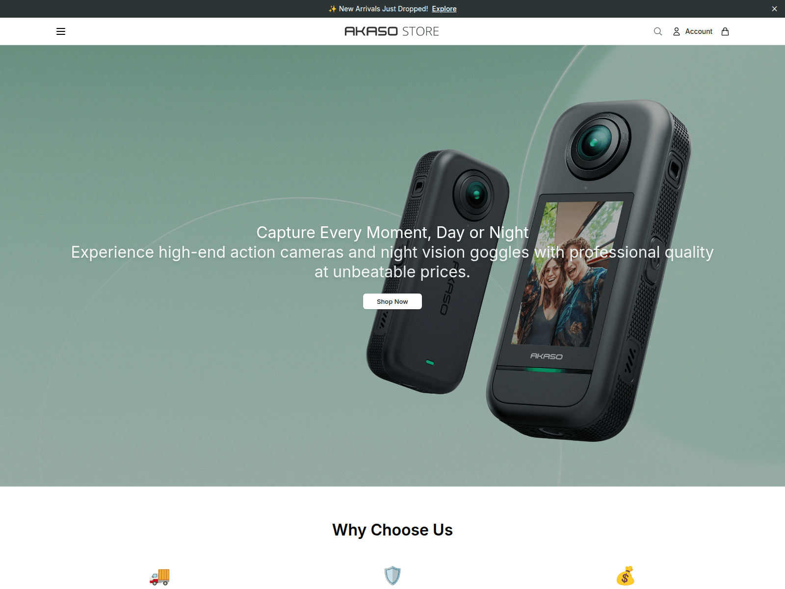 Screenshot of akasooriginal.shop