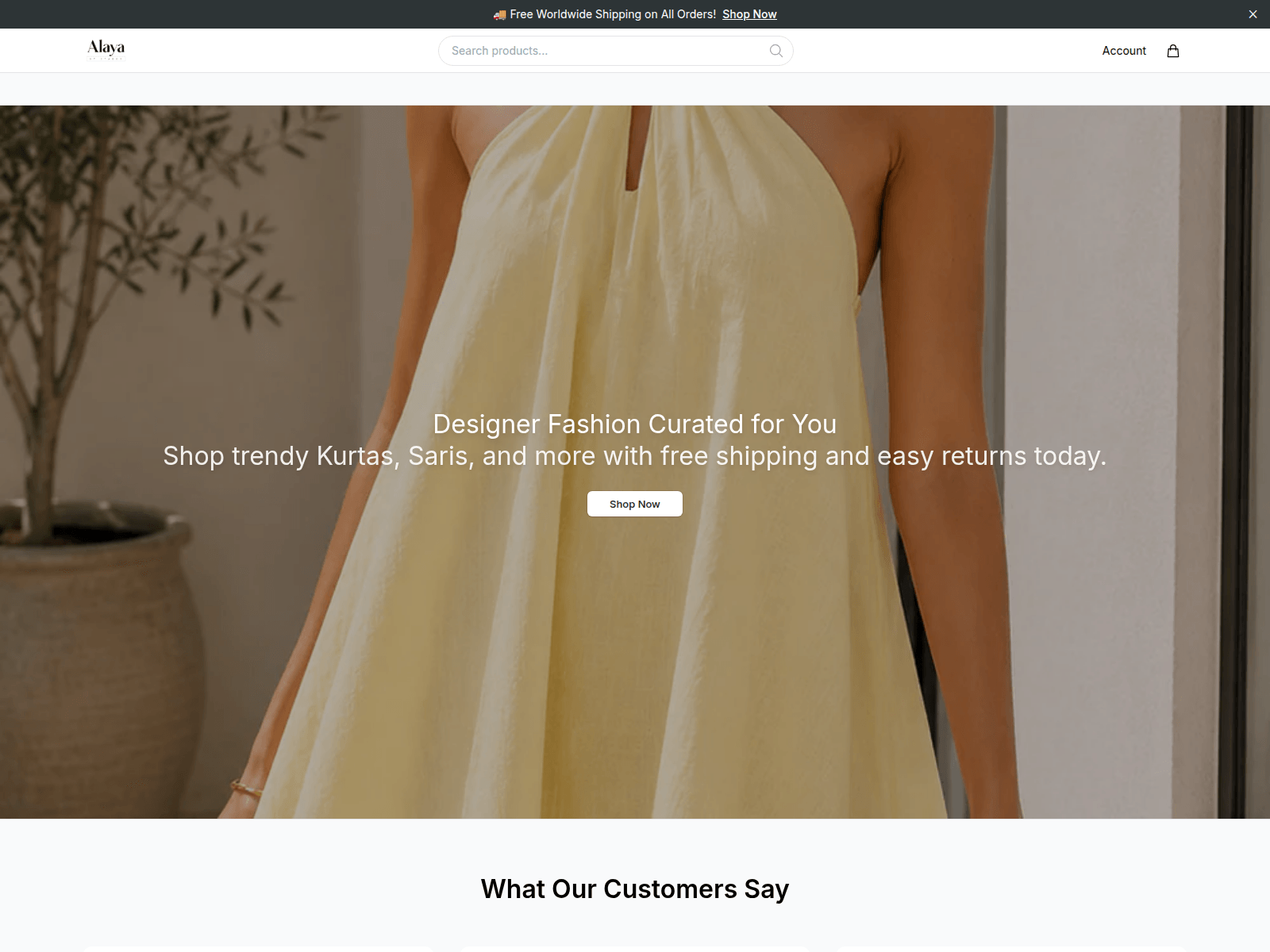Screenshot of alacouture.shop