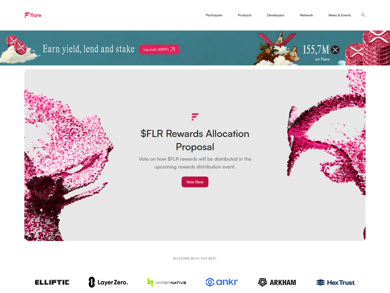 Screenshot of flarenetworks.life