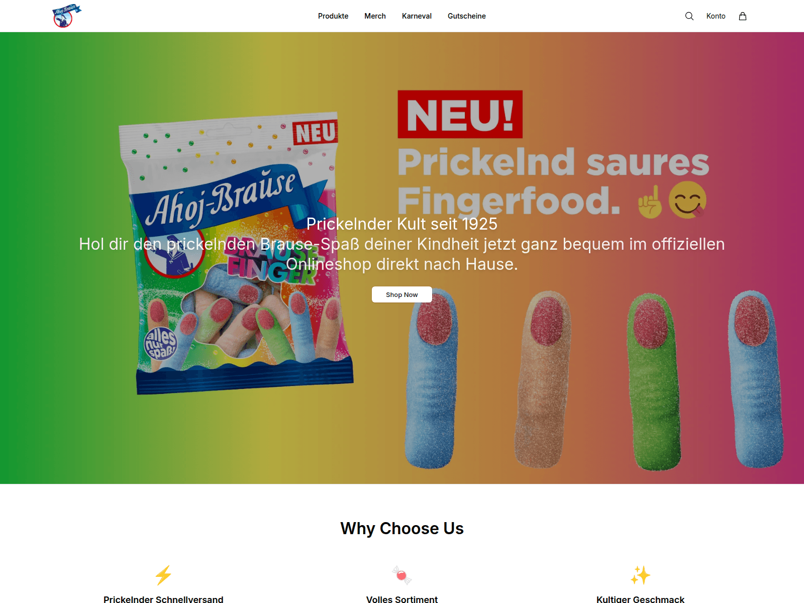 Screenshot of ahojbrauseco.shop
