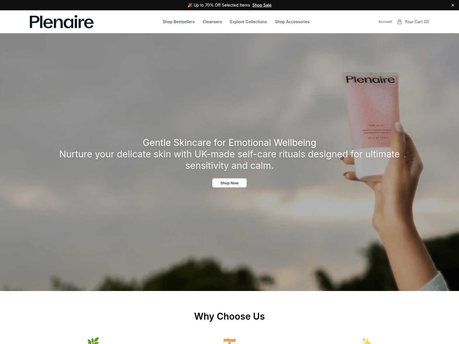 Screenshot of aireskin.shop
