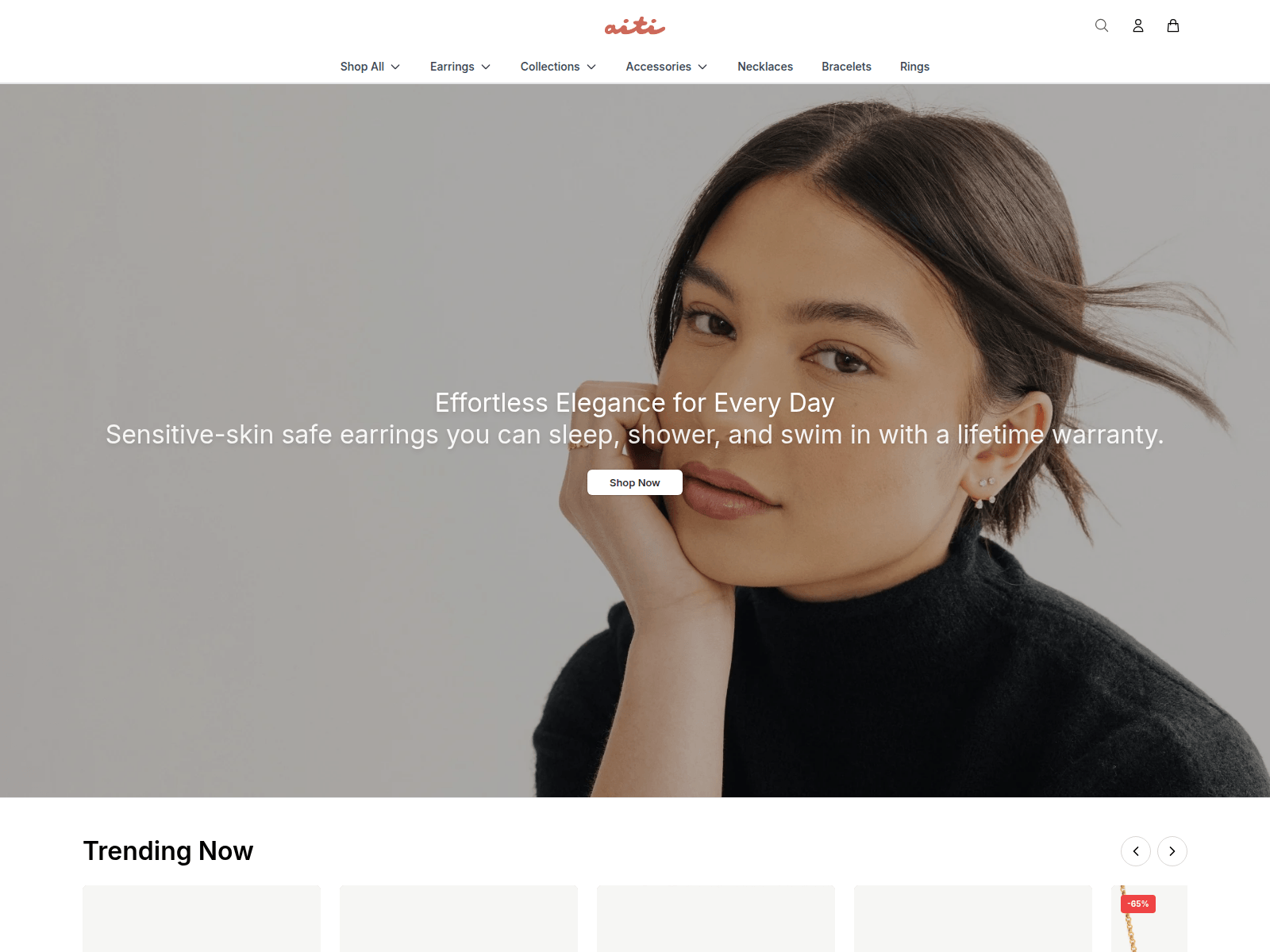 Screenshot of aitishop.shop