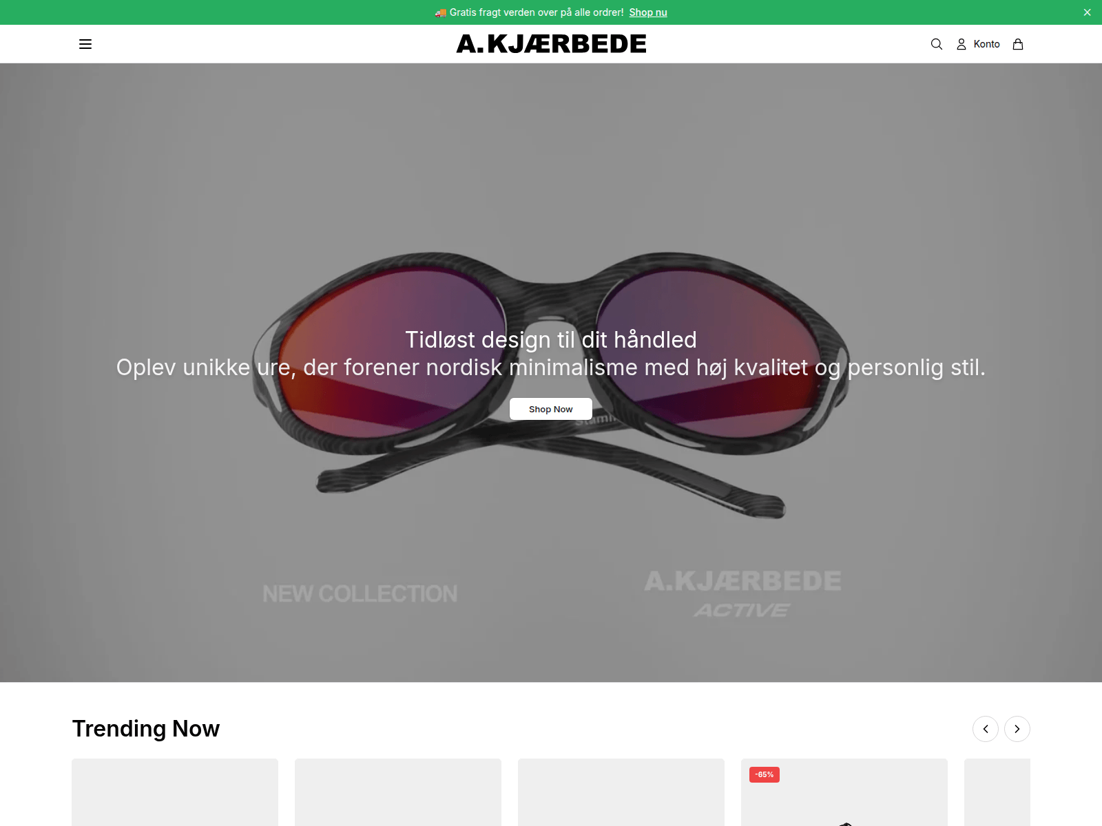 Screenshot of akjaerbedeco.shop