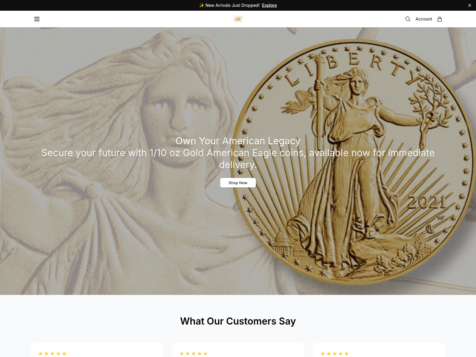 Screenshot of alams.shop