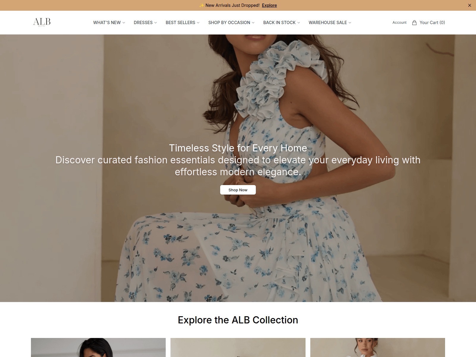 Screenshot of alblondonhq.shop