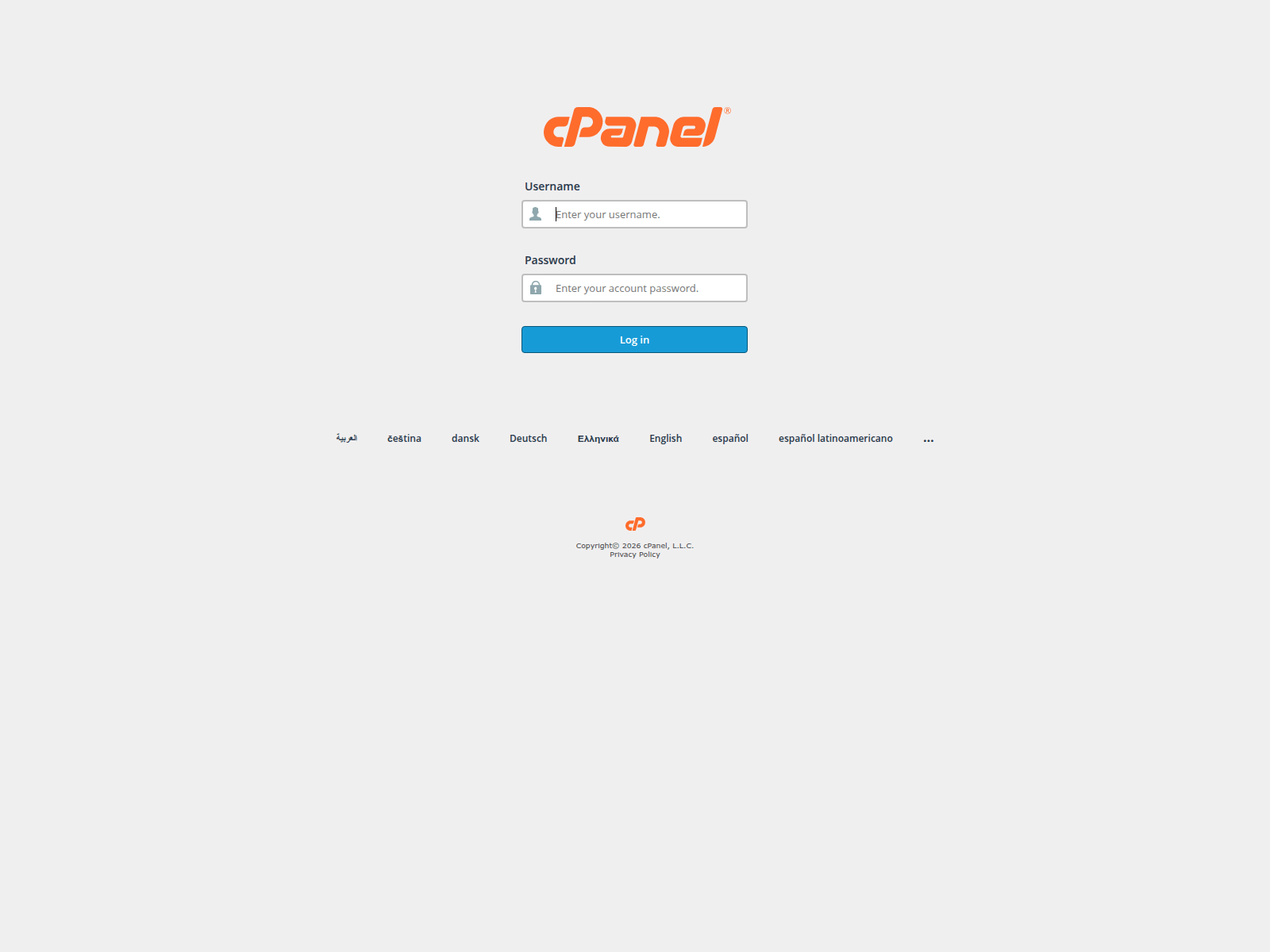 Screenshot of cpanel.microsoft365-techsupport.com