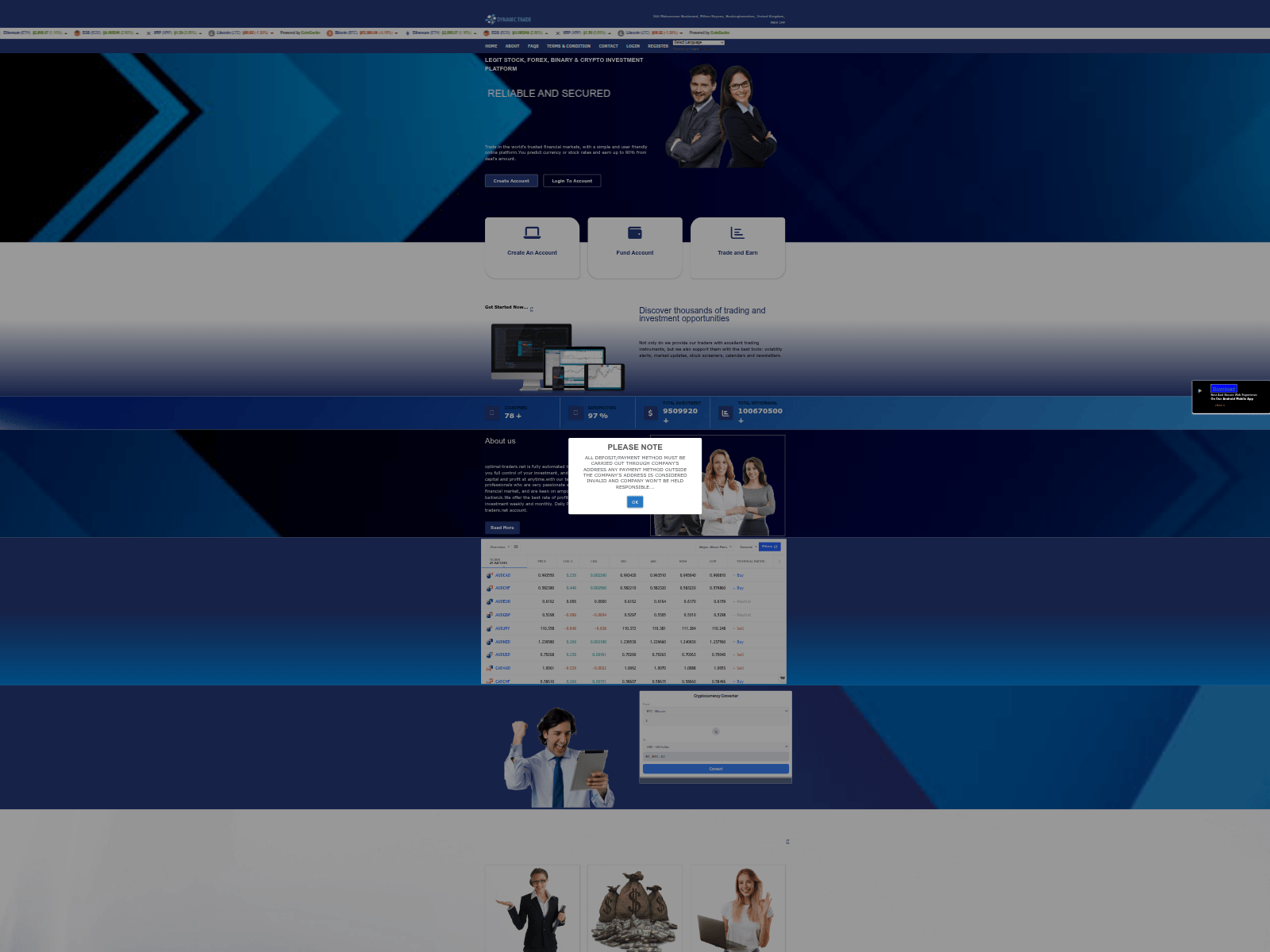 Stored URLScan capture preview