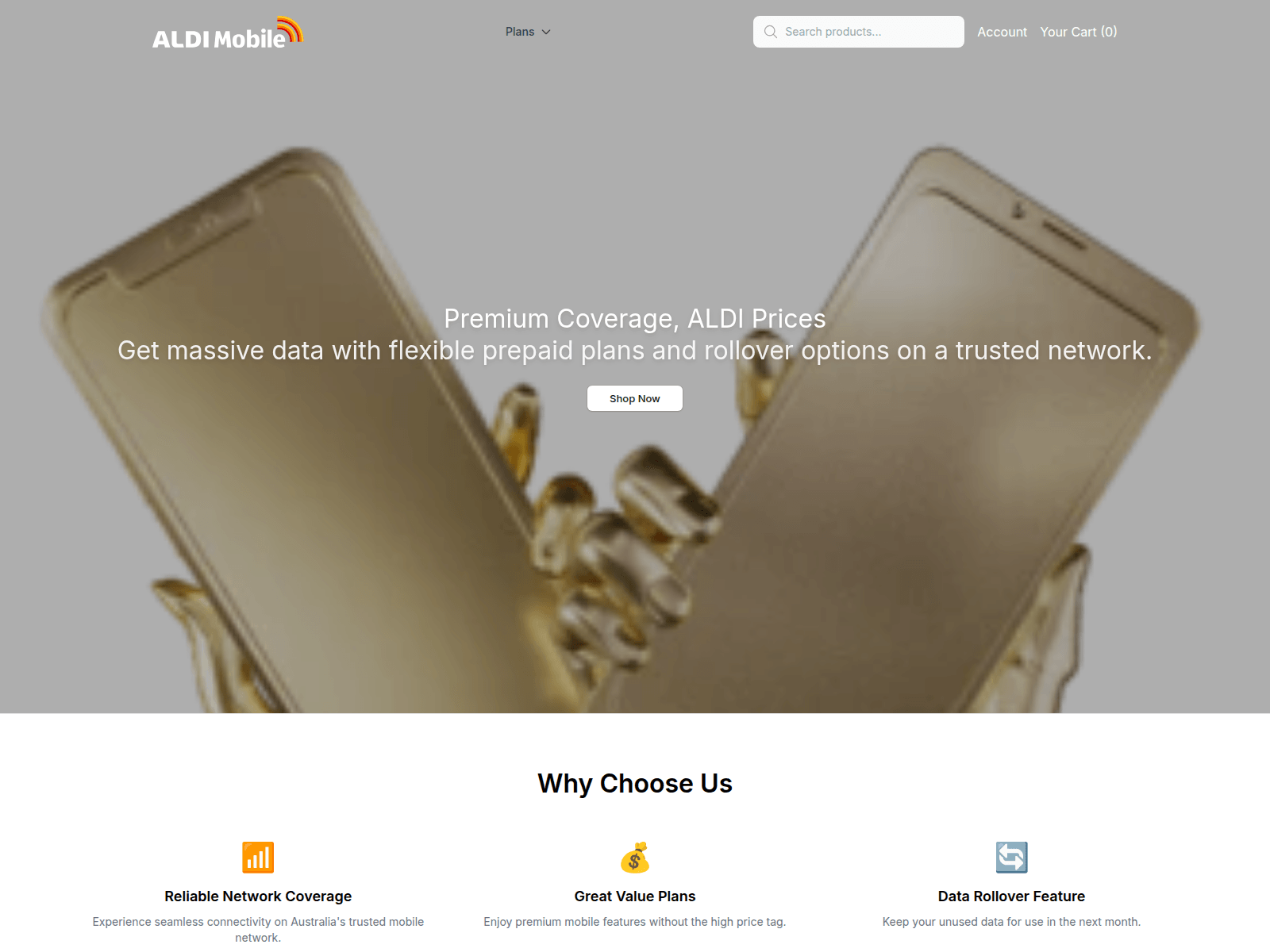 Captura de pantalla de aldimobilehub.shop