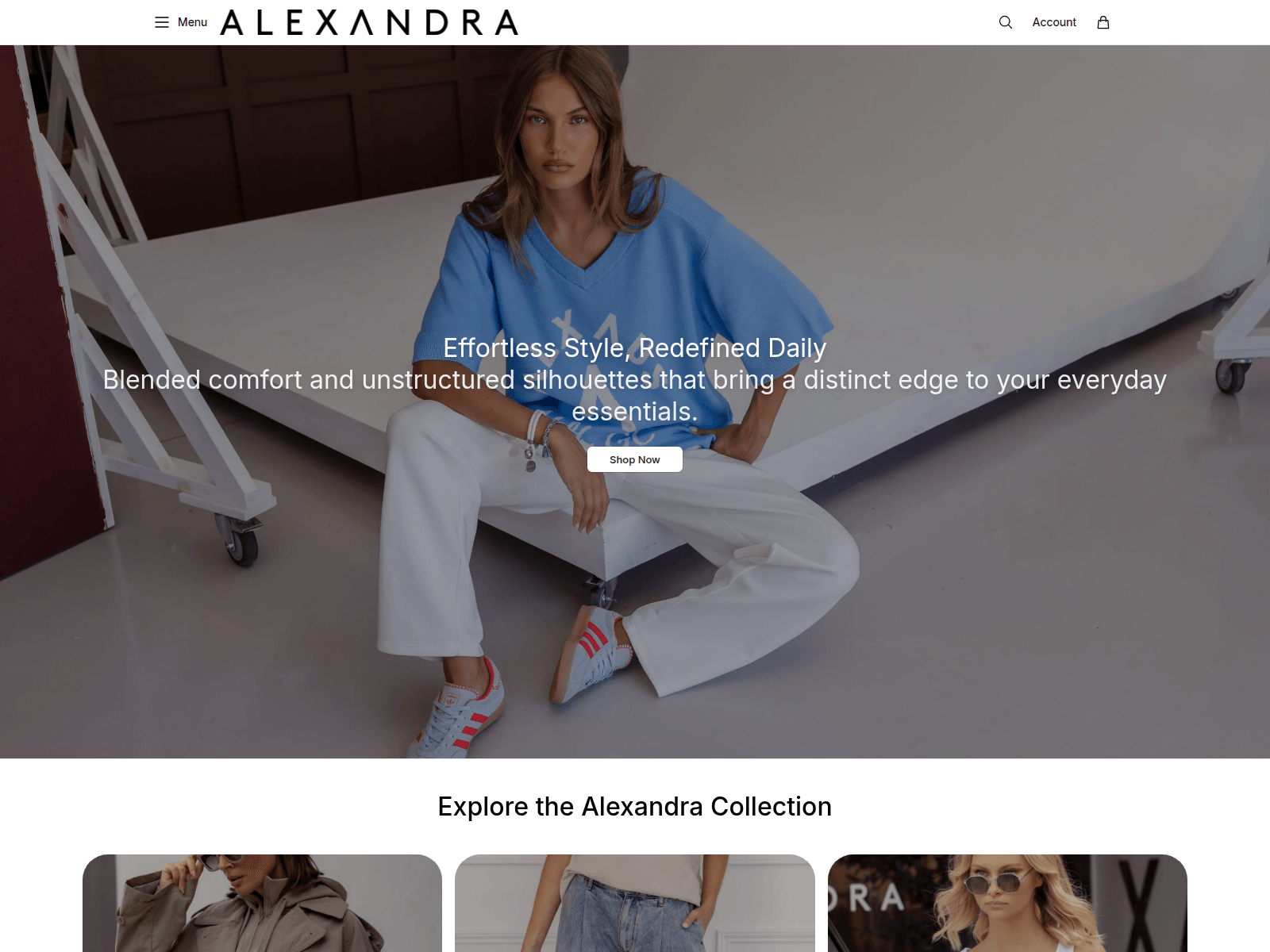 Screenshot of alexandraaustraliahq.shop