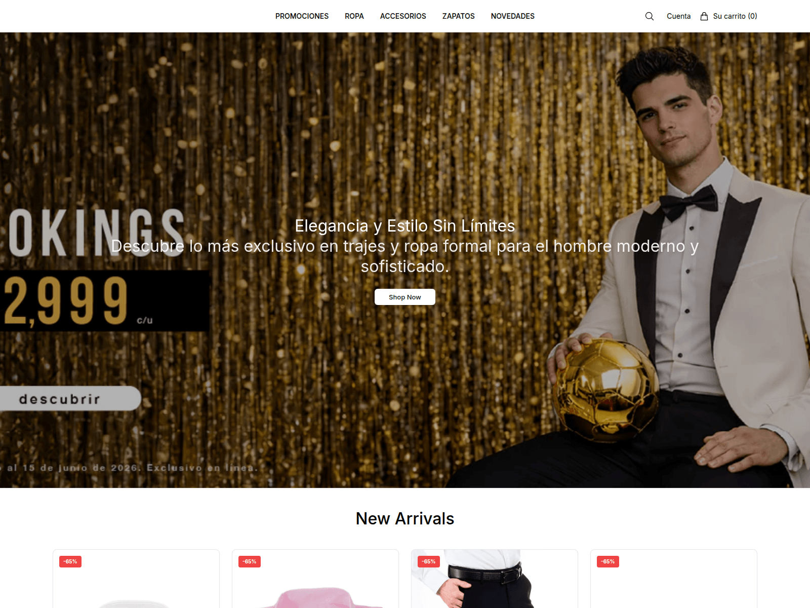 Screenshot of aldocontiapparel.shop