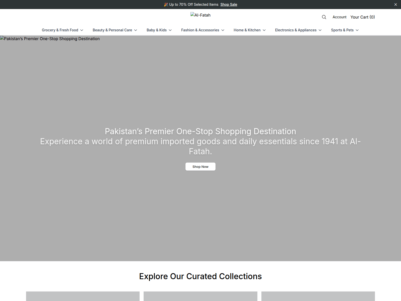 Screenshot of alfatahshop.shop