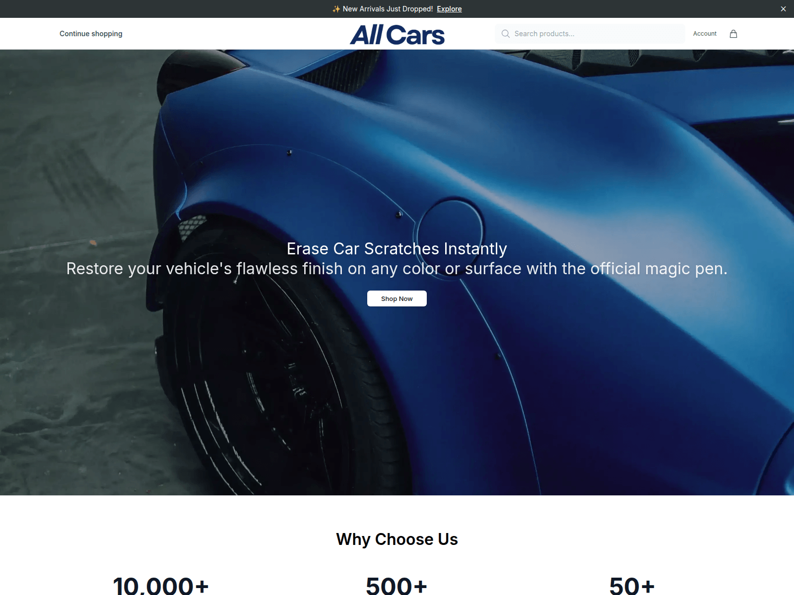 Screenshot of alfix.shop