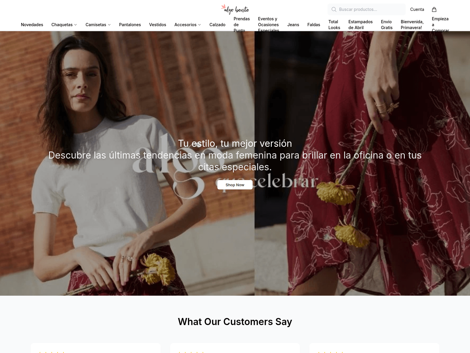 Screenshot of algoboutique.shop