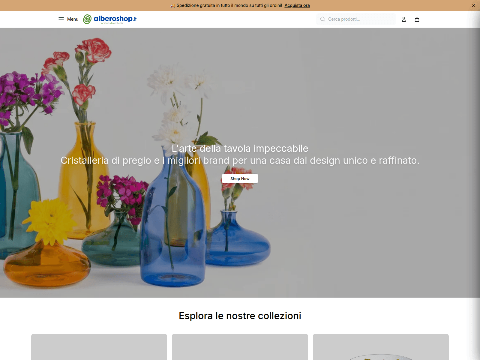 Screenshot of alberospace.shop