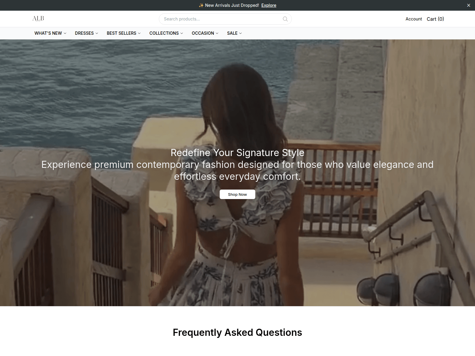 Screenshot of alblnstudio.shop