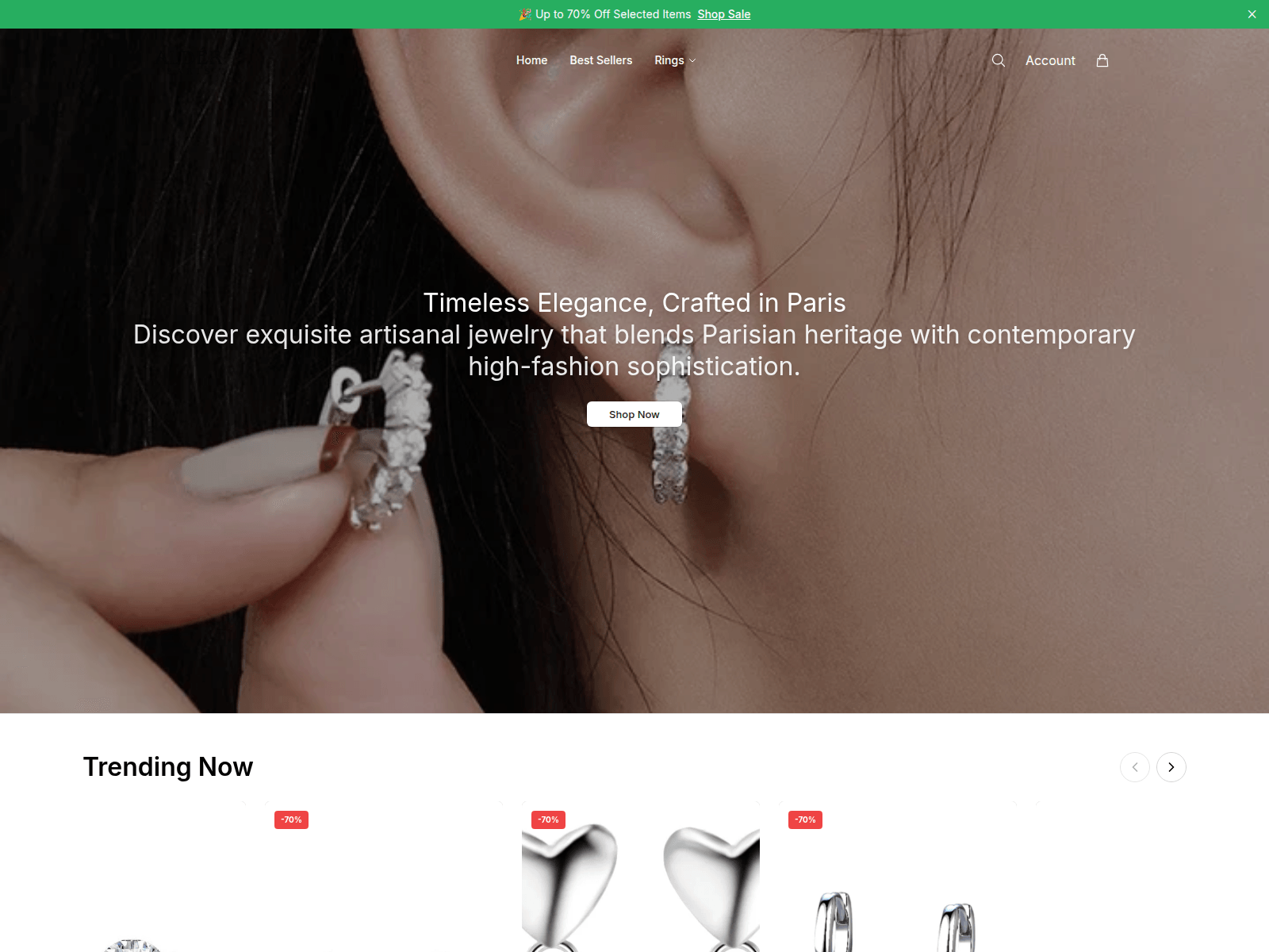 Screenshot of alderjewellersboutique.shop