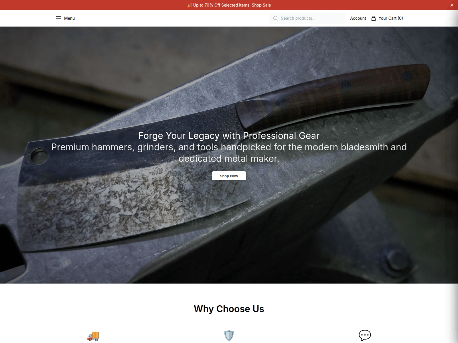 Screenshot of alecsteelehq.shop