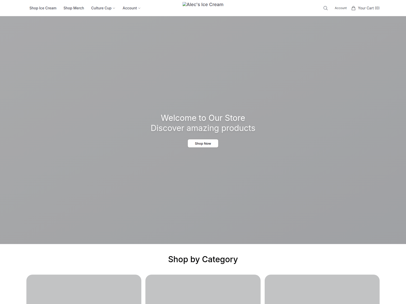 Screenshot of alecssweets.shop