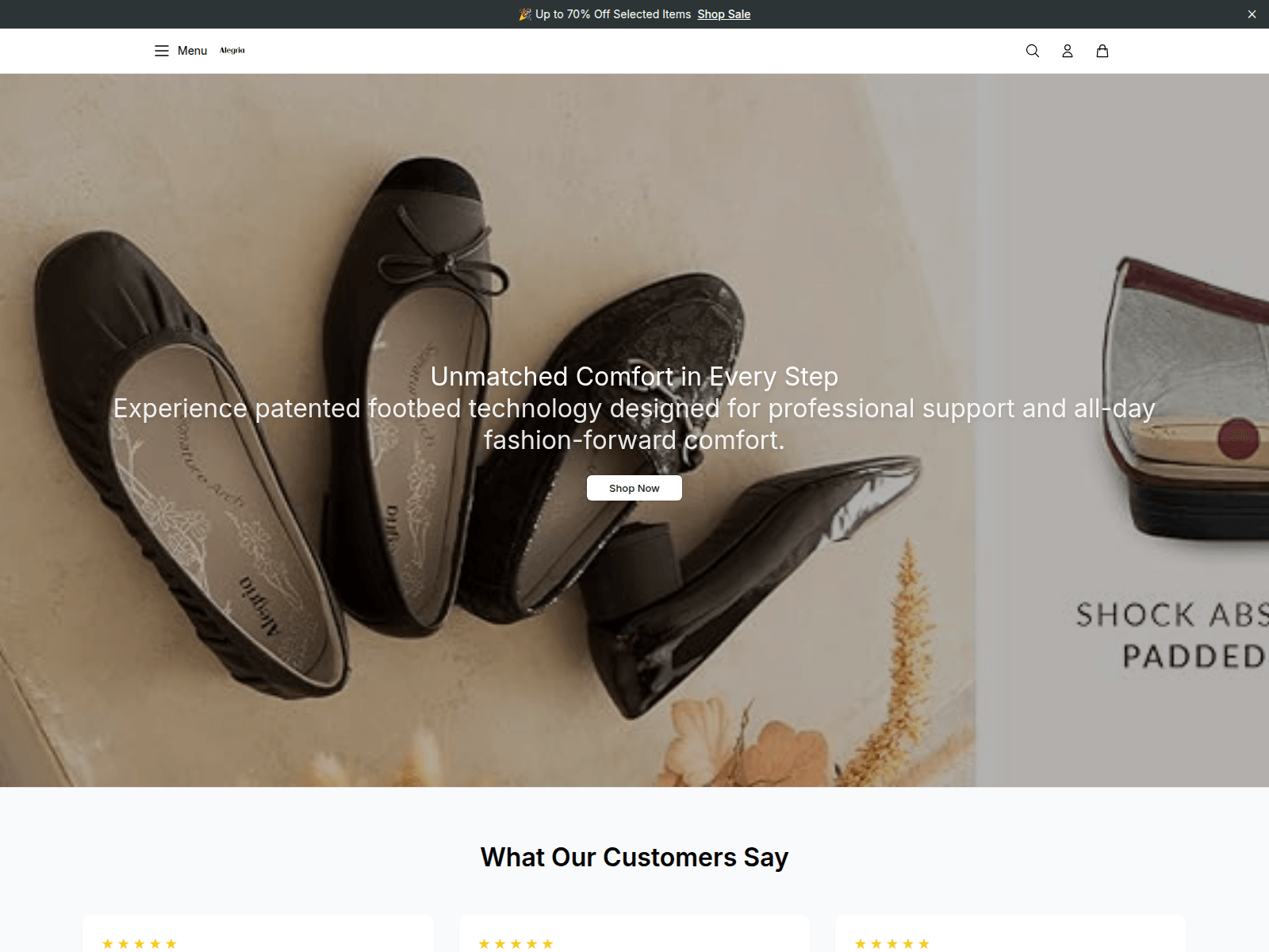 Screenshot of alegriahq.shop