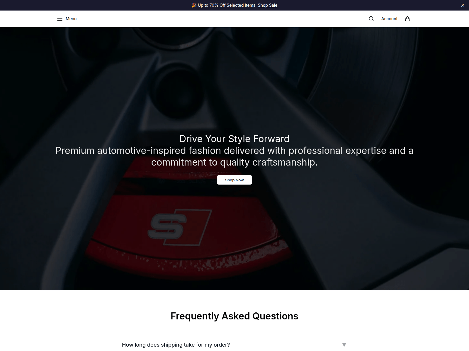 Screenshot of alliedautoonlinegarage.shop