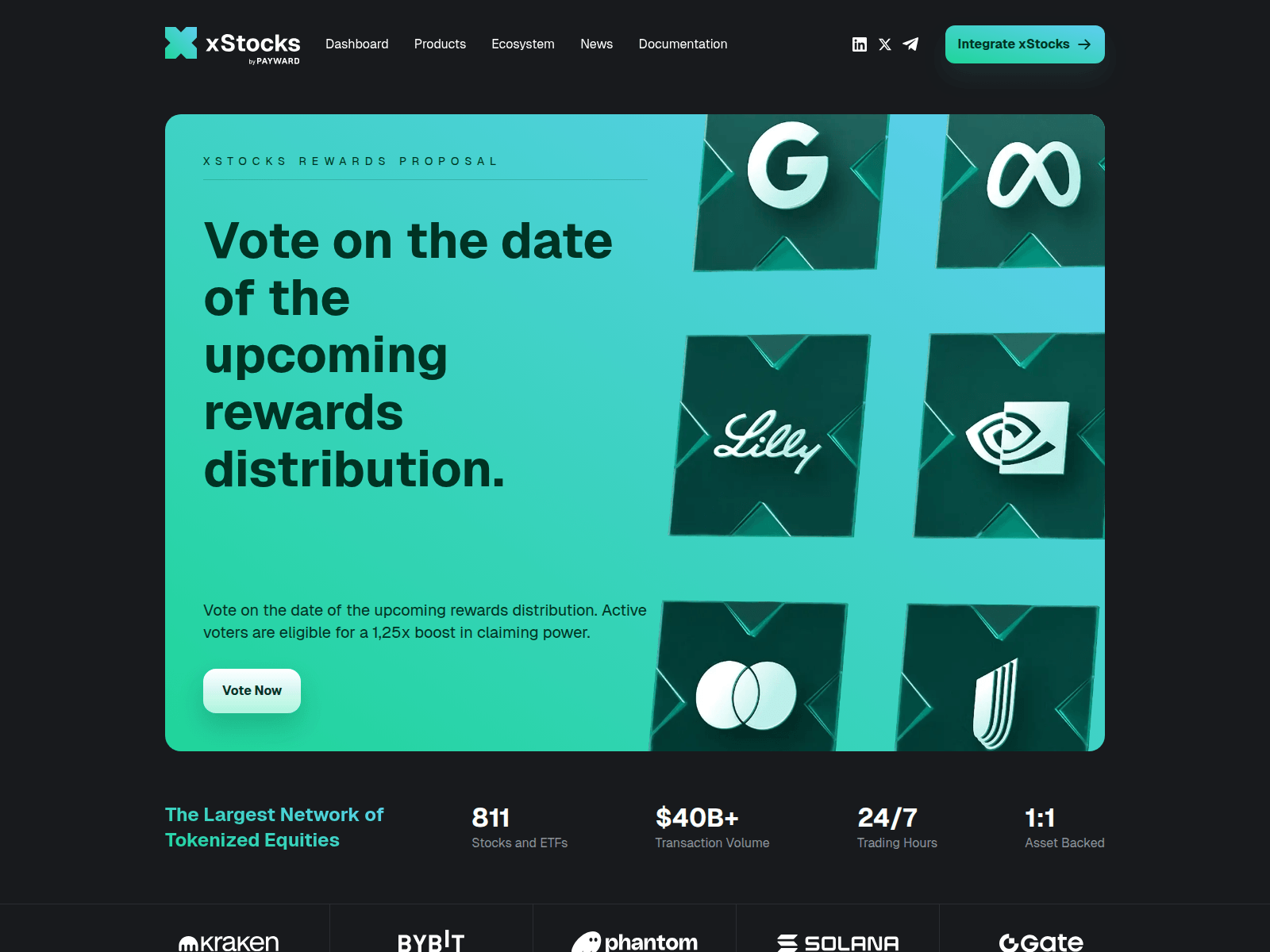 Screenshot of proposals-xstocks.top