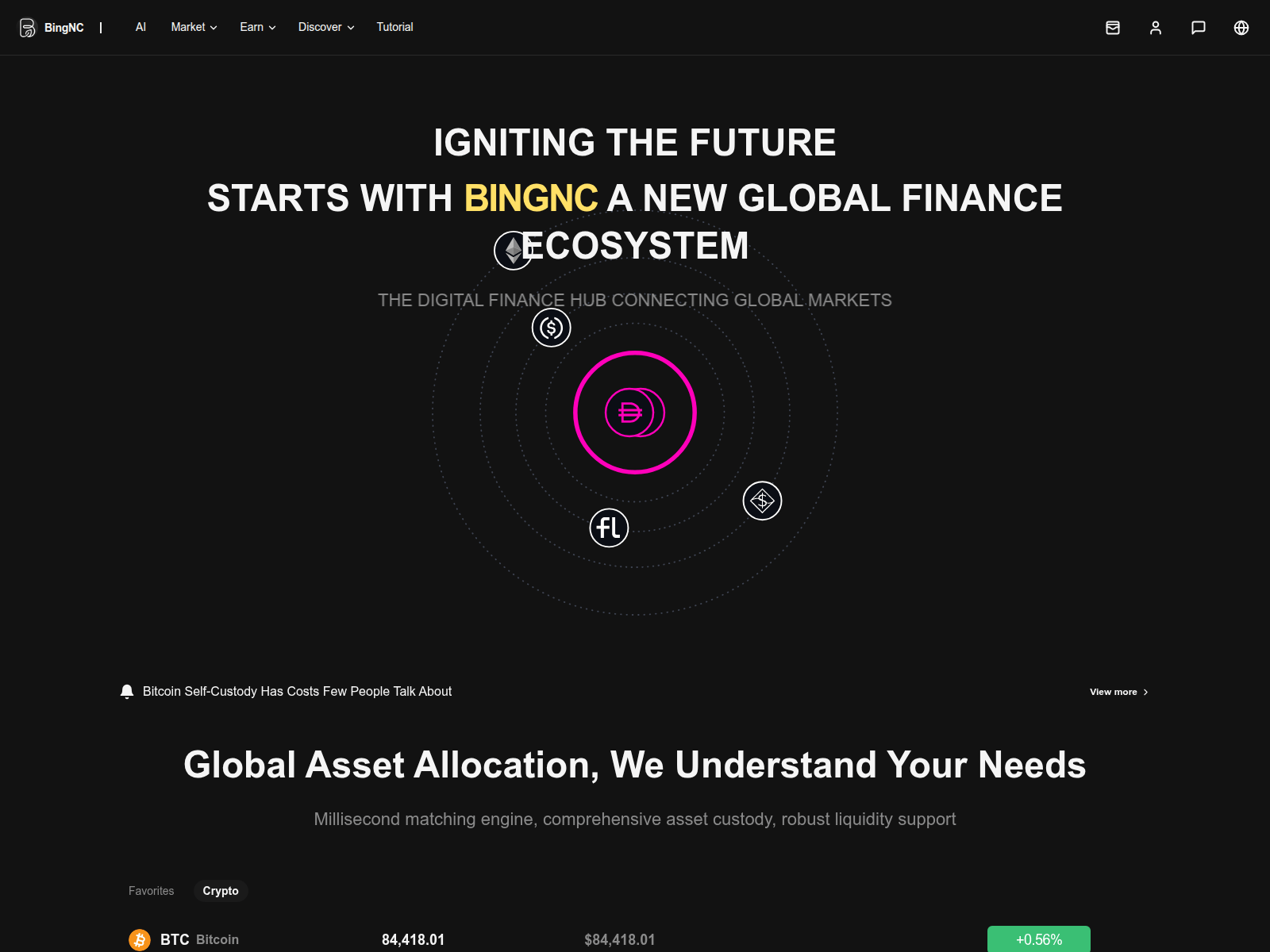 Screenshot of bingnc.com