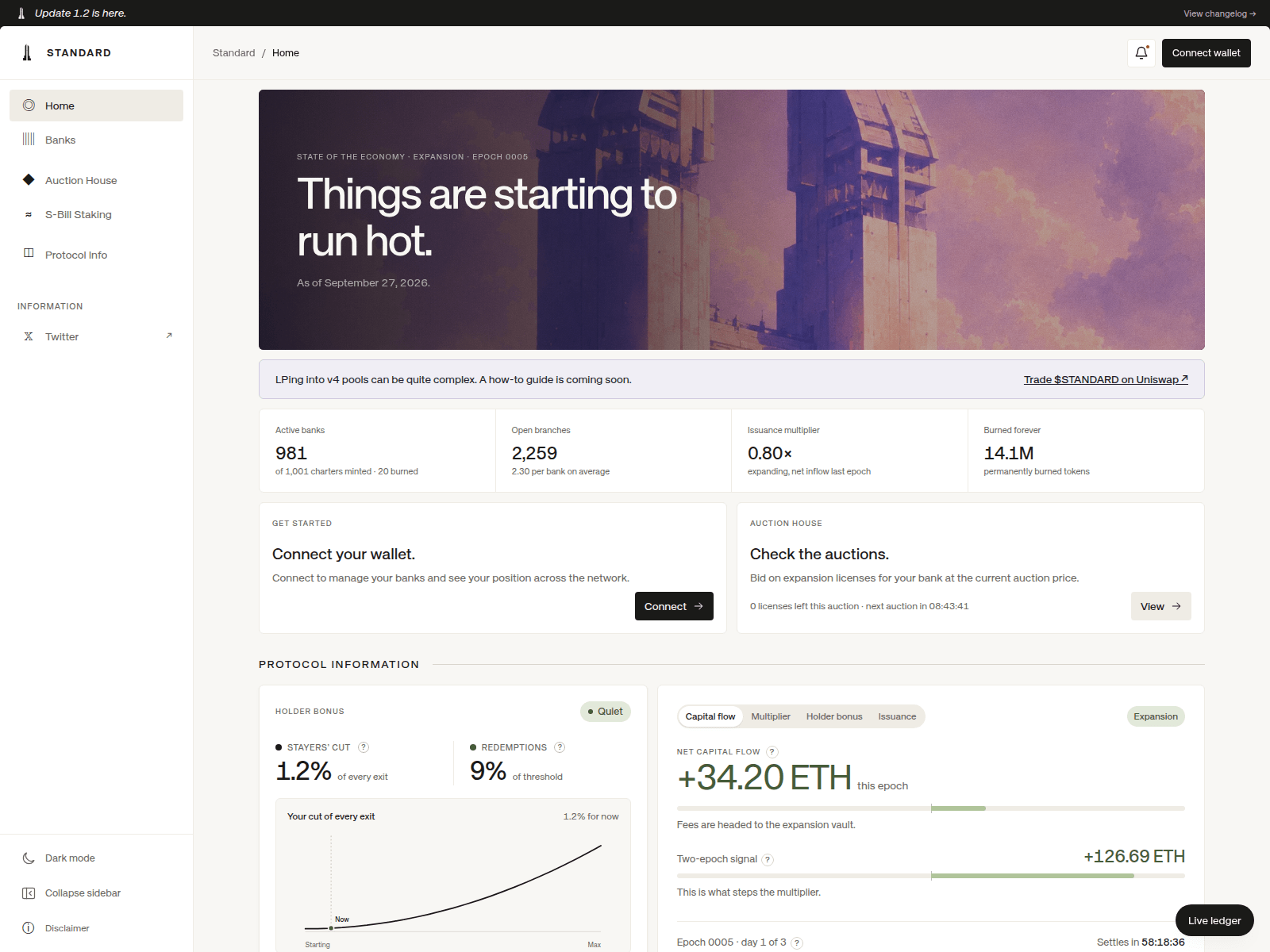 Screenshot of standardreserve.xyz