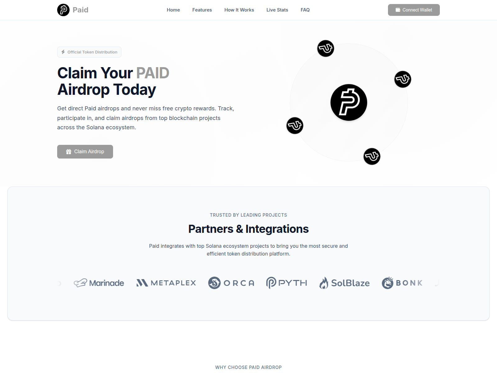 Screenshot of paidsolana.com