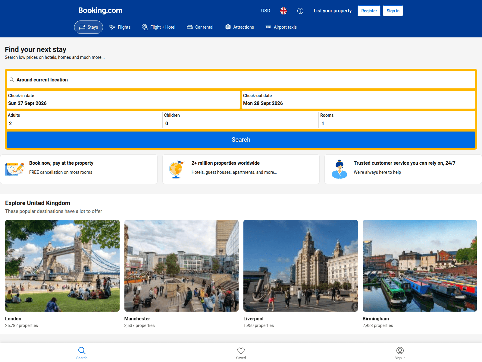 Screenshot of gardenstokyjp.com