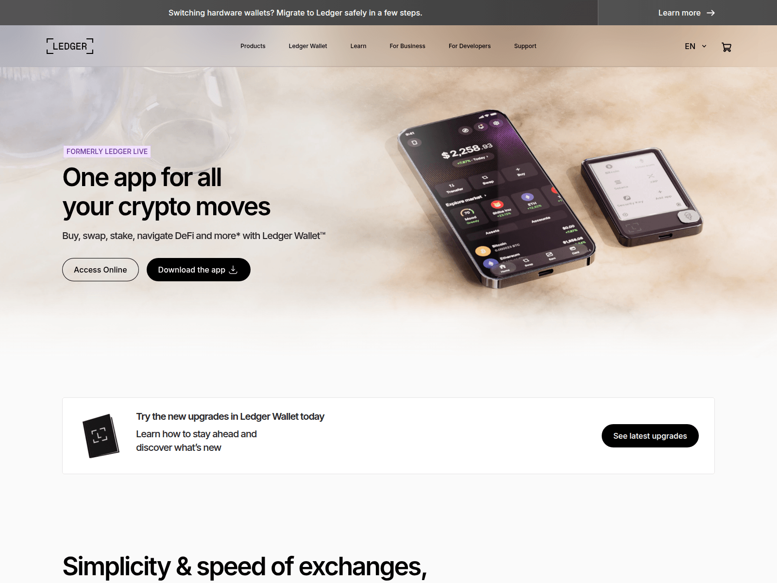 Screenshot of ledger-cn.com