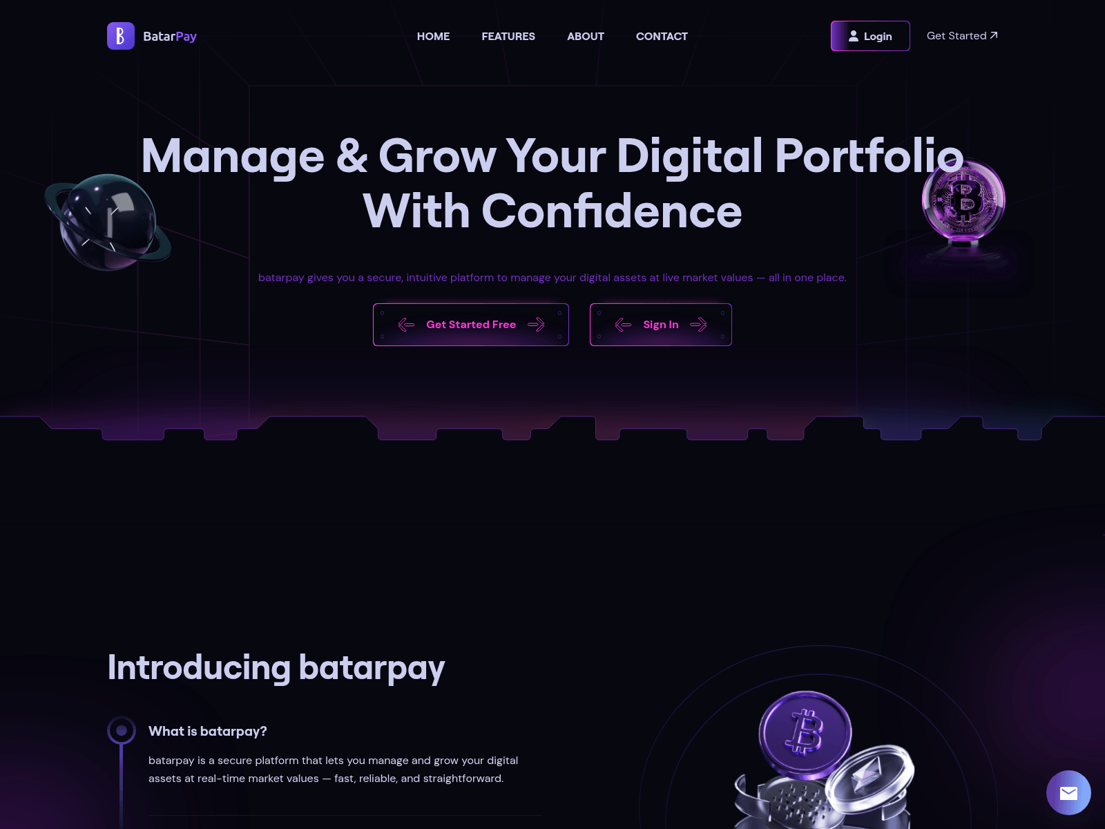Screenshot of batarpay.com